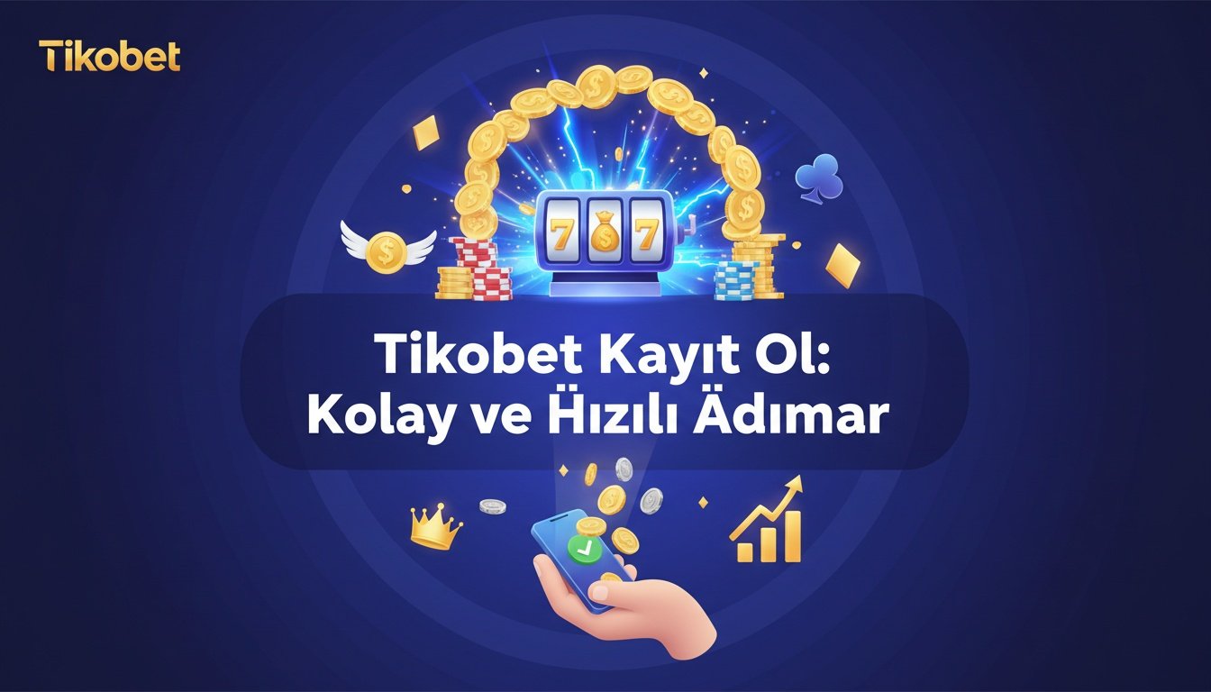 Tikobet Kayıt Ol: Kolay ve Hızlı Adımlar